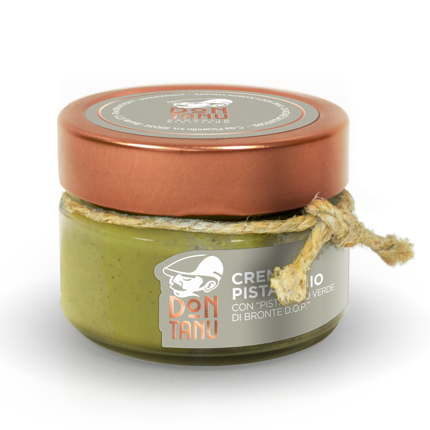 Crema spalmabile dolce di pistacchio verde di Bronte DOP 100 g